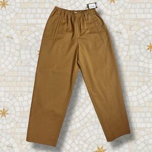 ✨TELA✨ Italian-Made Wide Leg Trousers in Caramello NWT